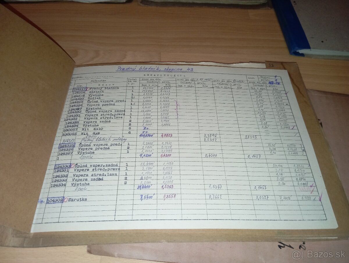 Predám katalógy na Jawa 550 1955-57 - 5