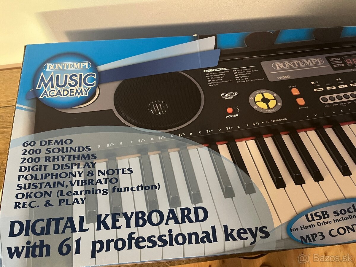 keyboard/klavesy Bontempi 166118 - 5