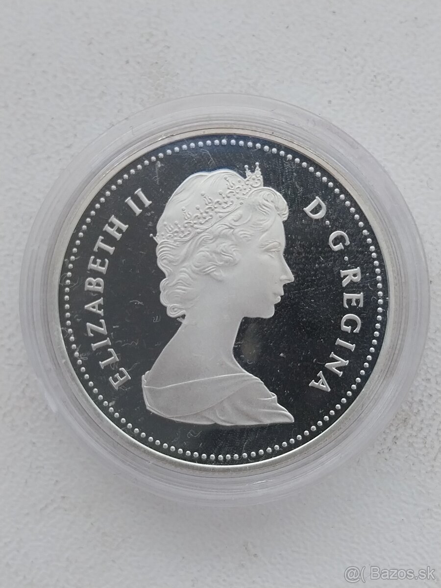 Strieborne mince Rakúska a Kanady - 5