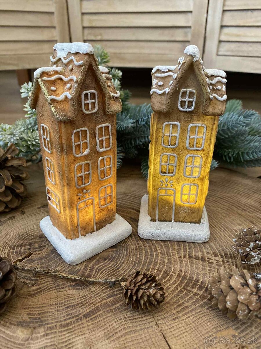 Led perníkový domček vyšší - 5