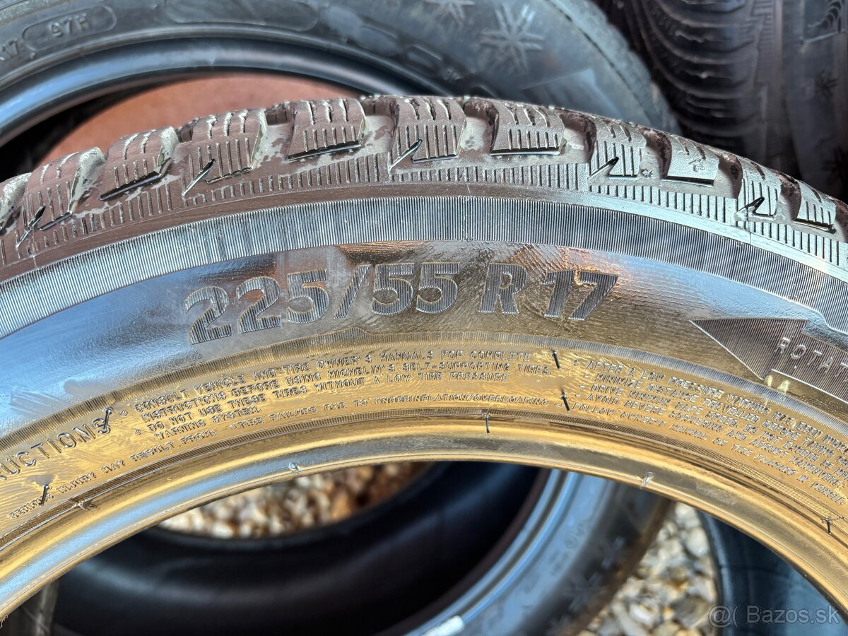 225/55 R17 Michelin Alpin 5 - zimne - 5