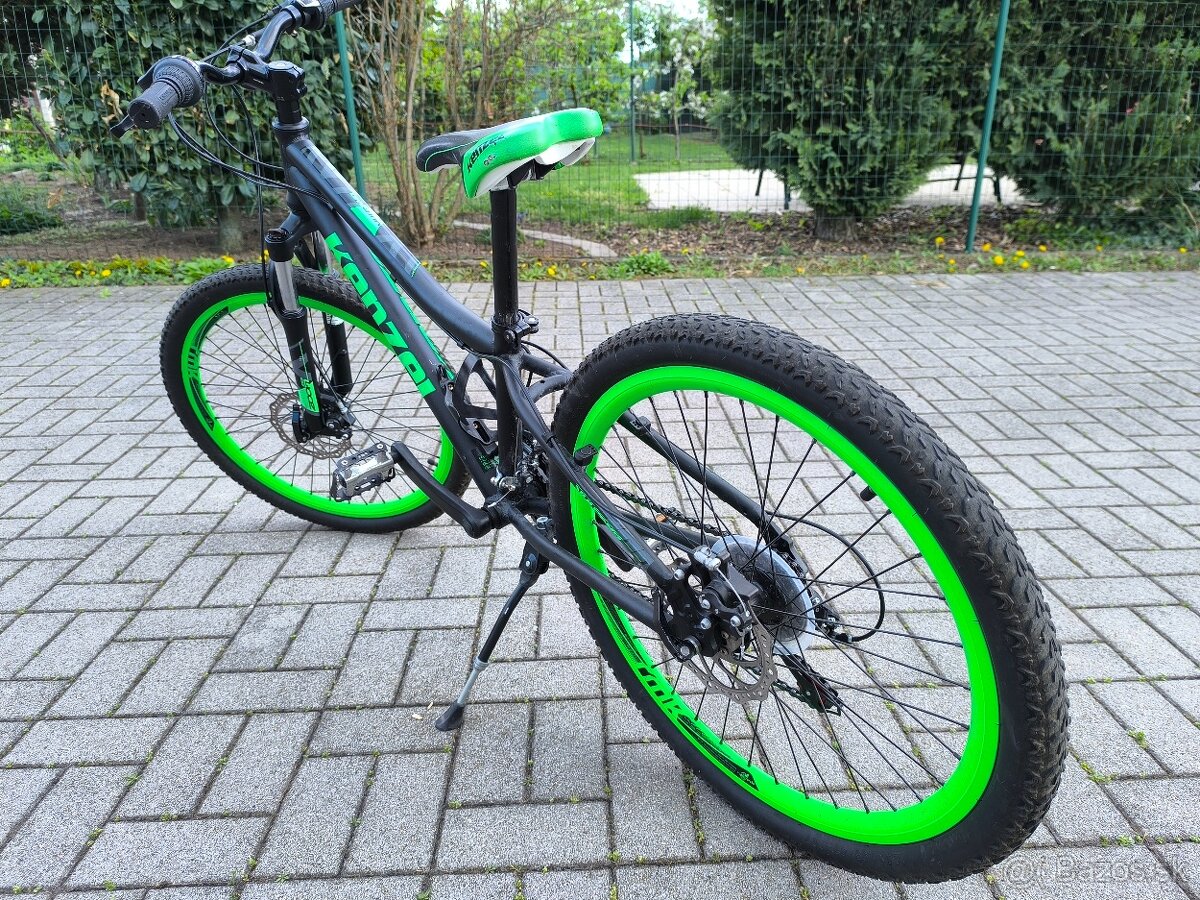 Predám detský bicykel Kenzel 24" - 5