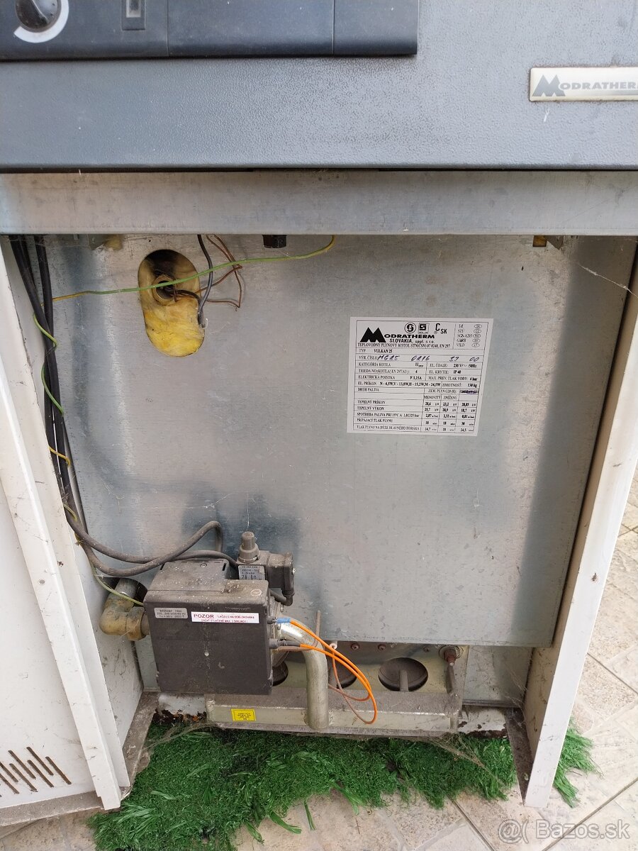 Modratherm Vulkan 25 teplovodný plynový kotol + bojler - 5