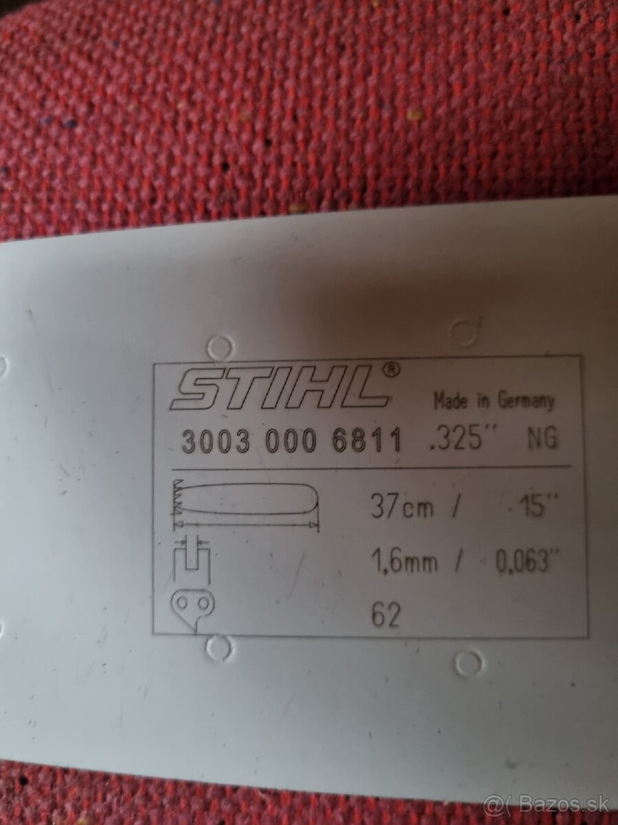 Lišty na motorovú pílu. - 5