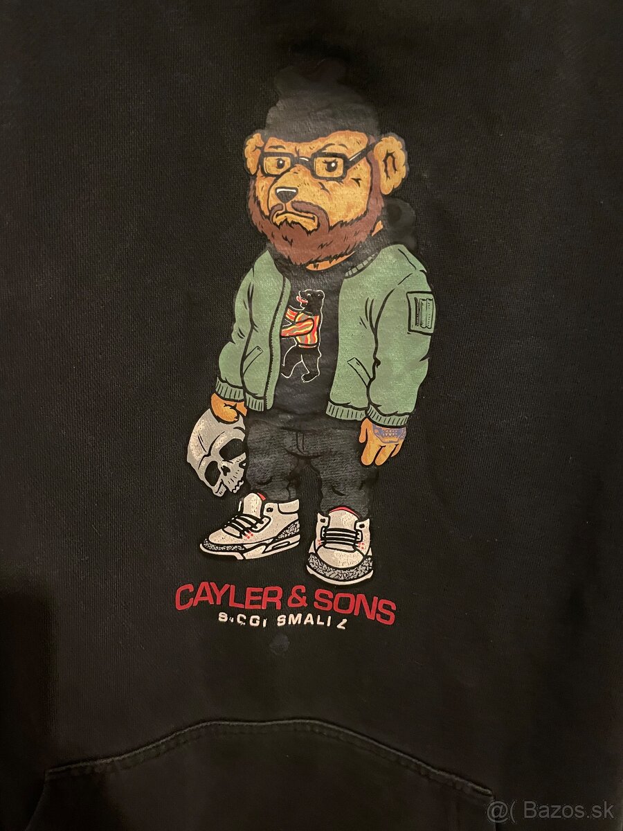 Cayler & sons Čierna pánska mikina L - 5