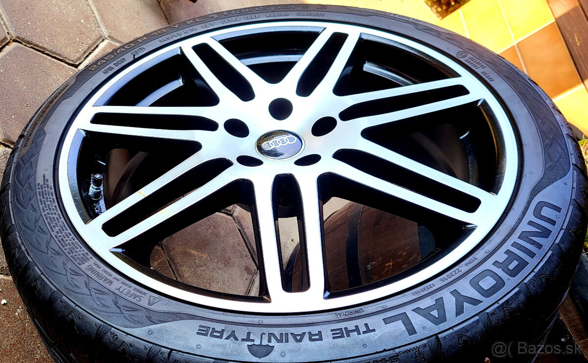 alu disky 5x112 R19 5x112 Audi, VW...+ pneu 245/40 R19 - 5