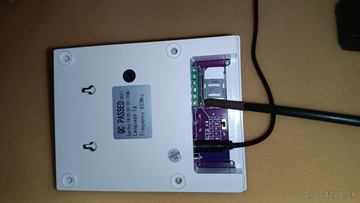 GSM bezdrôtový alarm - 5