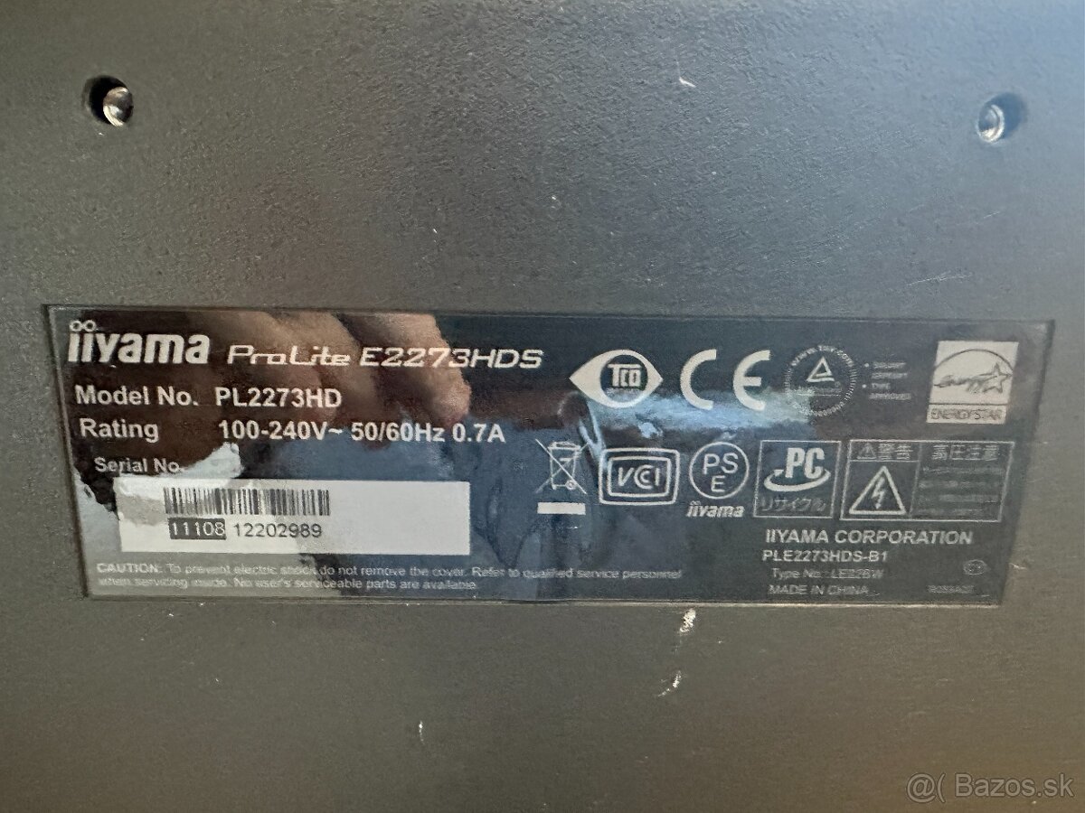 PC / TV monitor 21.5" iiyama Full HD - LED - 5