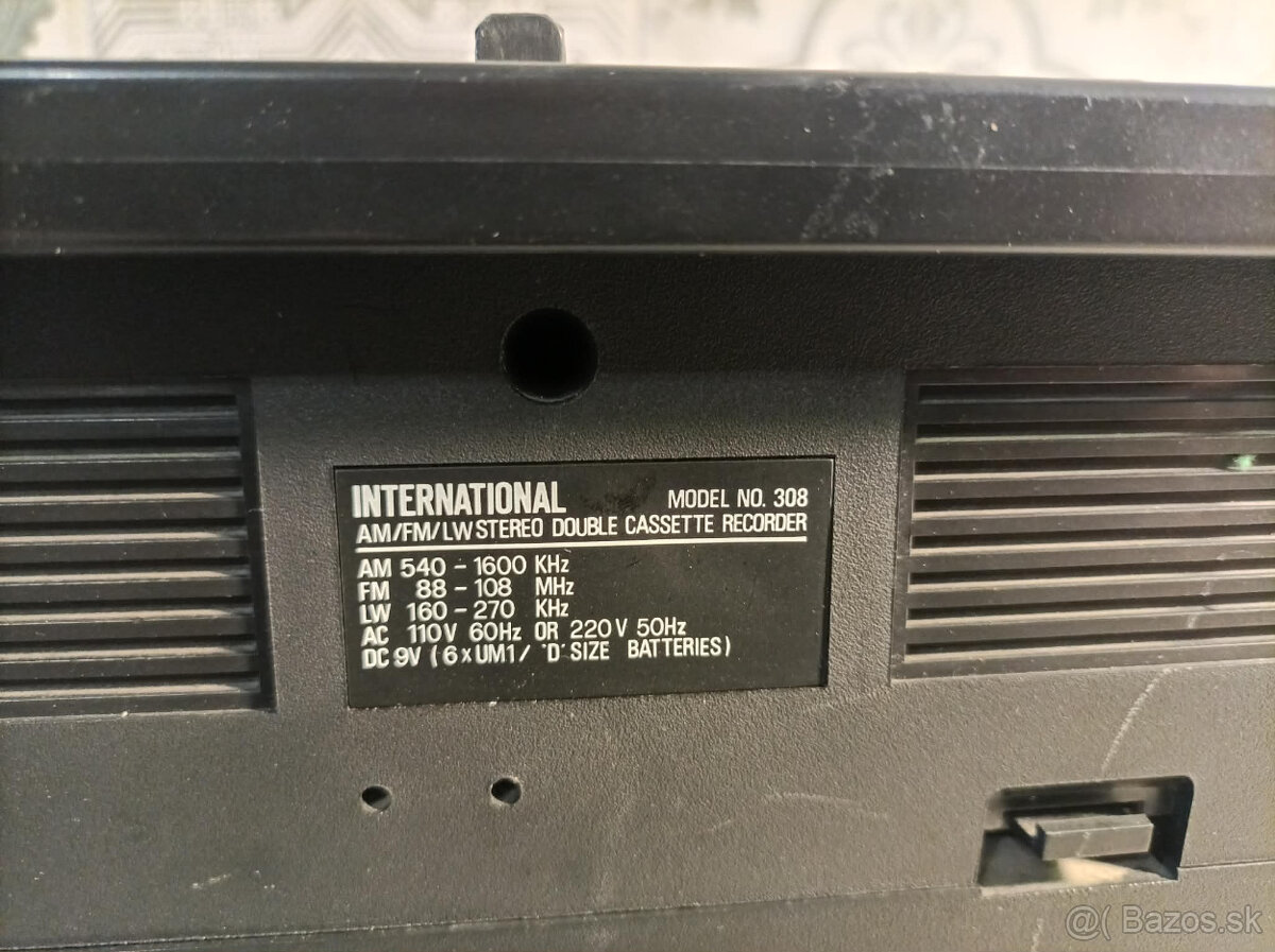 Rádiomagnetofón International 2ks - 5