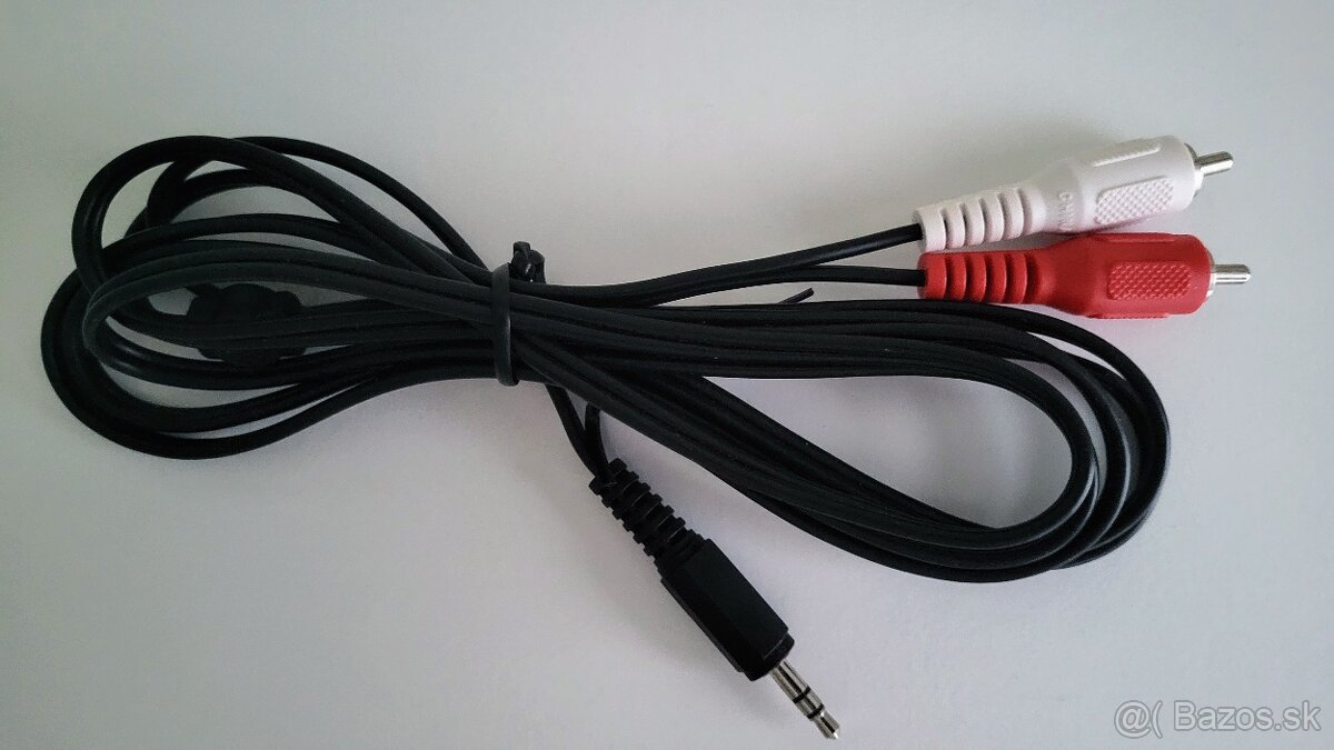 Kábel Ø 3,5 jack / 2x RCA - 5