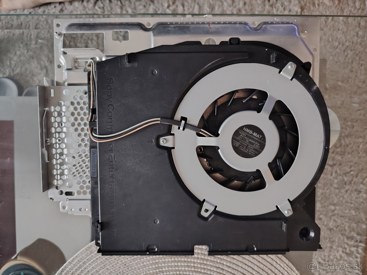 Playstation 3 FAT-chladenie ,ventilátor,šuflík - 5
