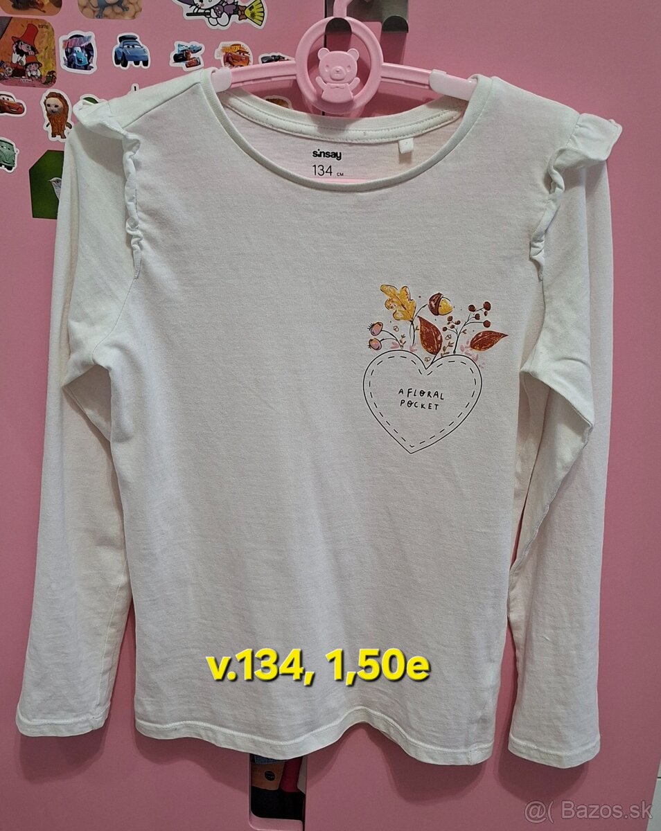 Tricka kratky a dlhy rukav, kosela - 5