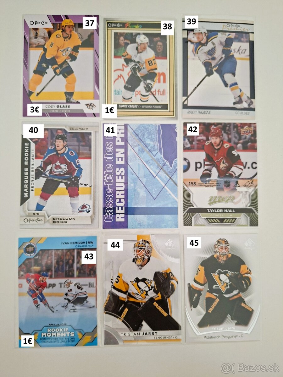 Hokejové kartičky Mix NHL - 5