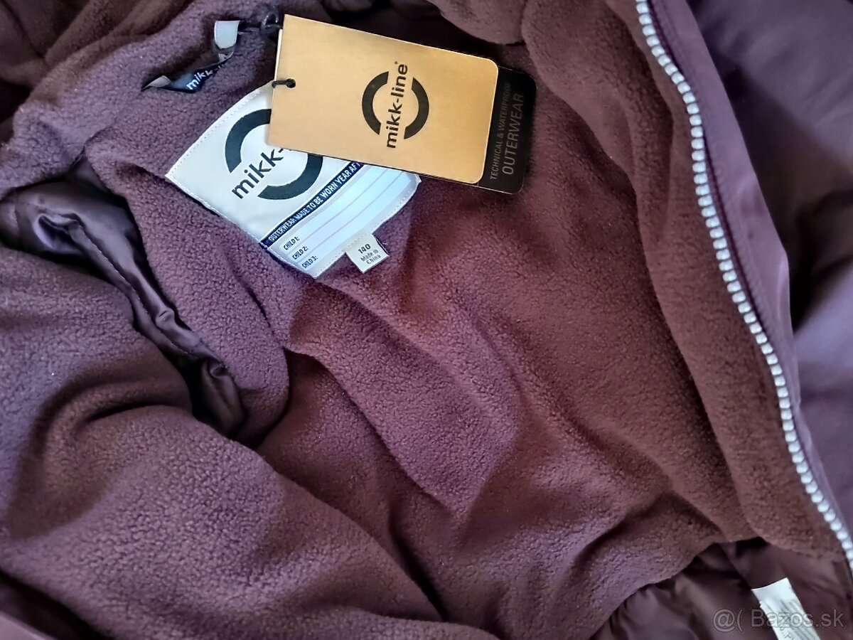 Zimný overal/kombinéza MIKK-LINE v.140 - NOVÉ - 5