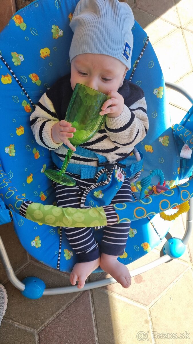 Predám detské hojdacie kresielko na baterky - 5