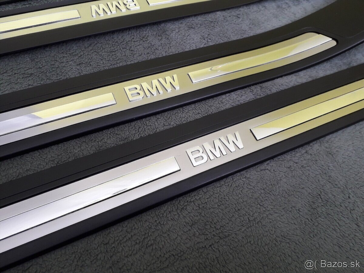Prahové nástupné lišty pre BMW E38 - Long - 5
