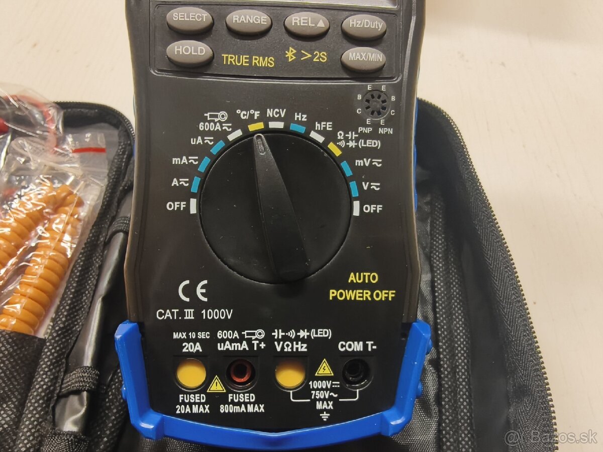 Predám nový multimeter s bluetooth - 5
