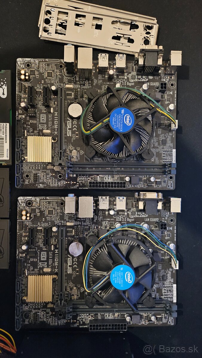 PC Komponenty, Matičná, DDR4 RAM, Zdroje, SSD - 5