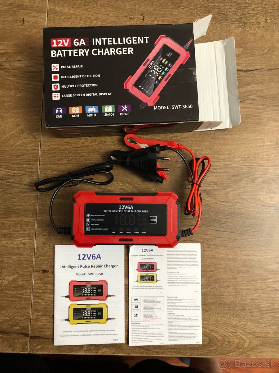 Autonabíjačka 12V/6A - 5