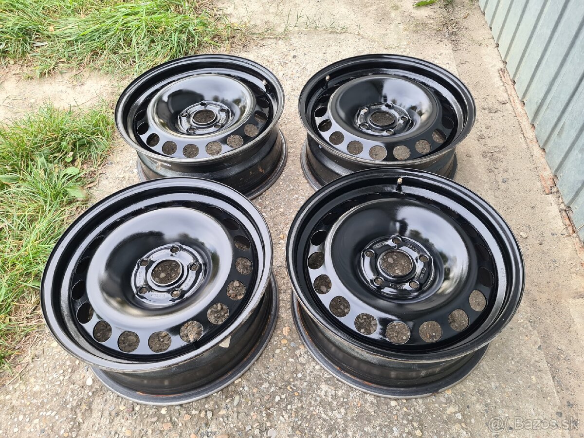 Plechove disky 5x112mm 16stky - 5