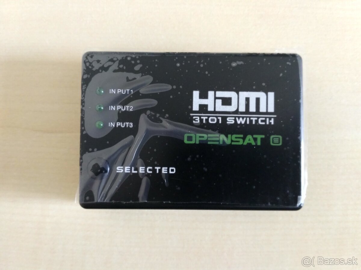 Predám nový automatický HDMI switch s DO a zdrojom - 5