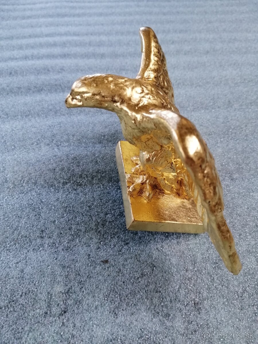 Pozlátená orlica na hodiny - 5