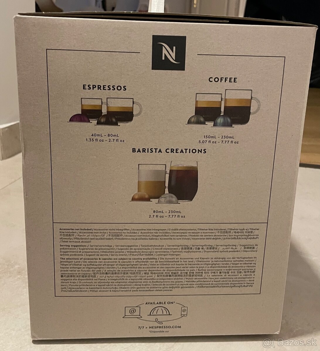 Novy nevybaleny Nespresso vertuo pop kavovar - 5