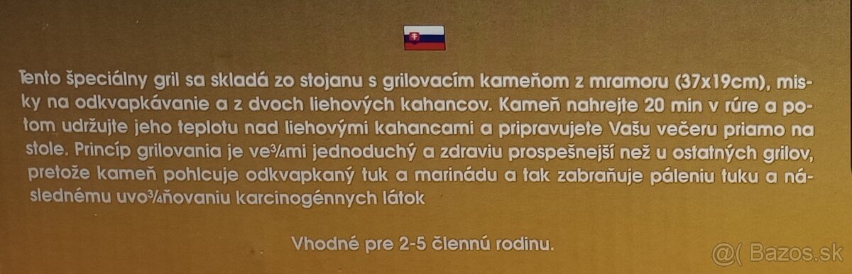 stolovy gril - grilovaci kamen - 5