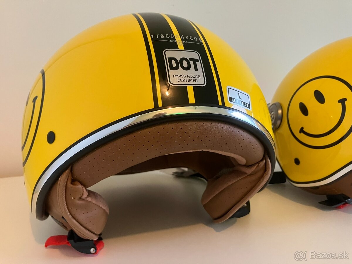 2 PRILBY NA SKÚTRA - NOVÉ - 5