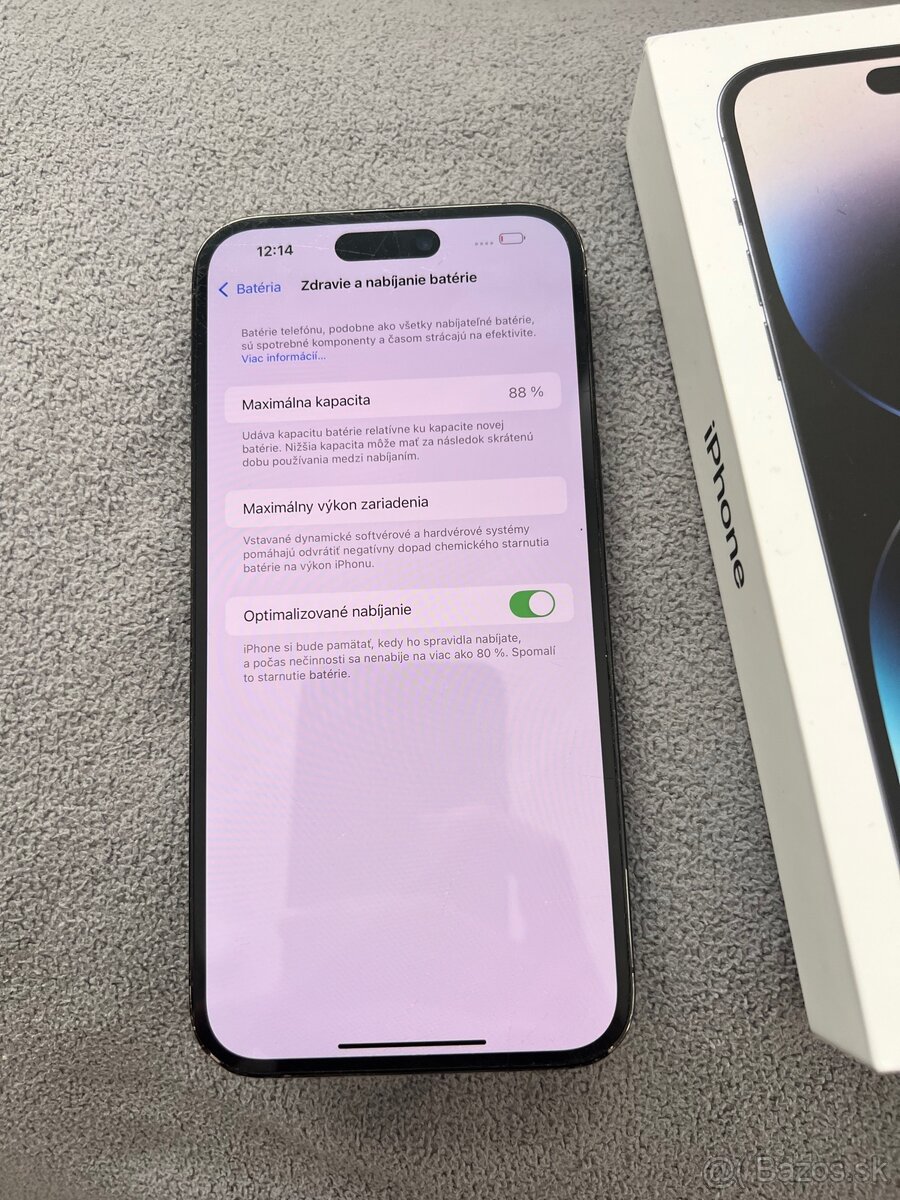 iPhone 14 Pro Max 256 GB POŠKRIABANÝ - 5
