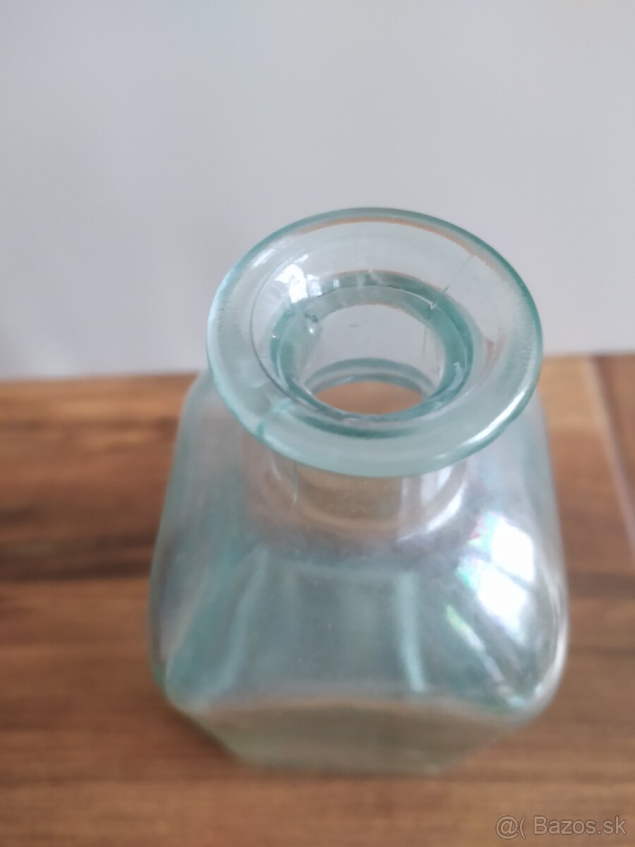 Staré sklo, fľaša - 5