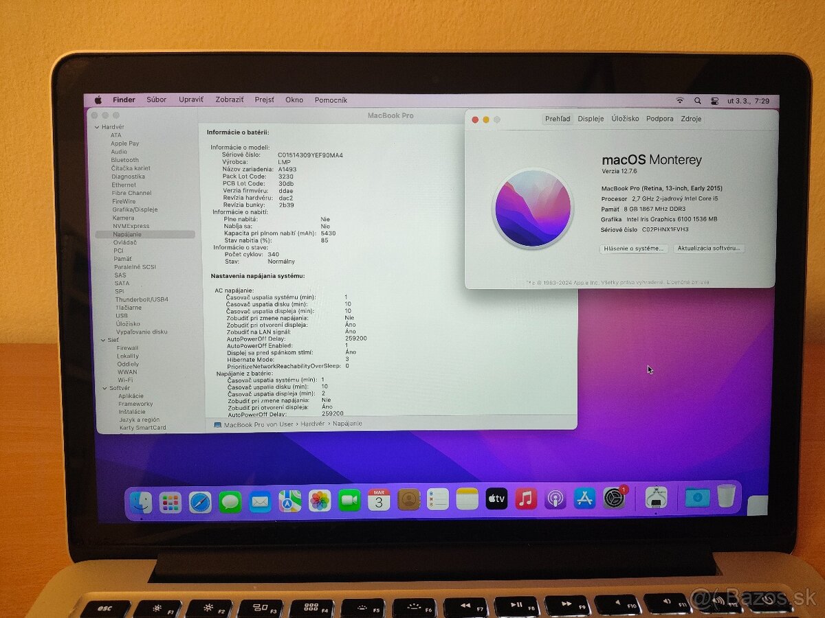 MacBook Pro 2015 | Core i5 • 8GB • SSD - 5