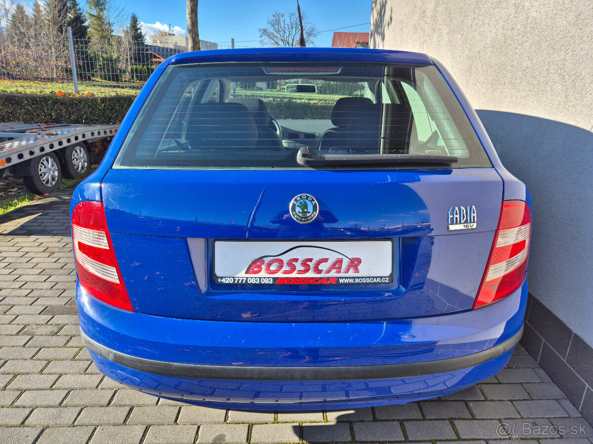 Škoda Fabia 1,4 i 16V Klima ASR 108Tis.Km 74.000Kč - 5