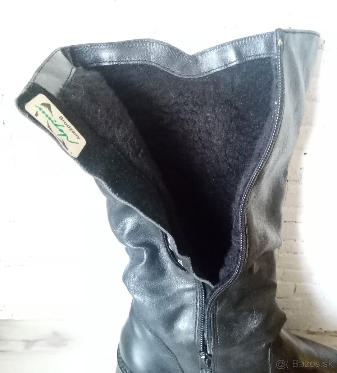 Čierne vysoké dámske čižmy 40 - 5