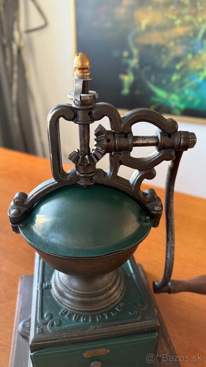 Historický mlynček na kávu Peugeot Roide No.1 - 5