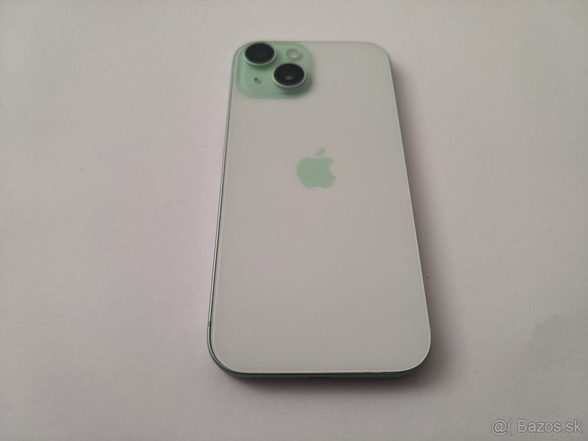 apple iphone 15 128gb Green / Batéria 100% - 5