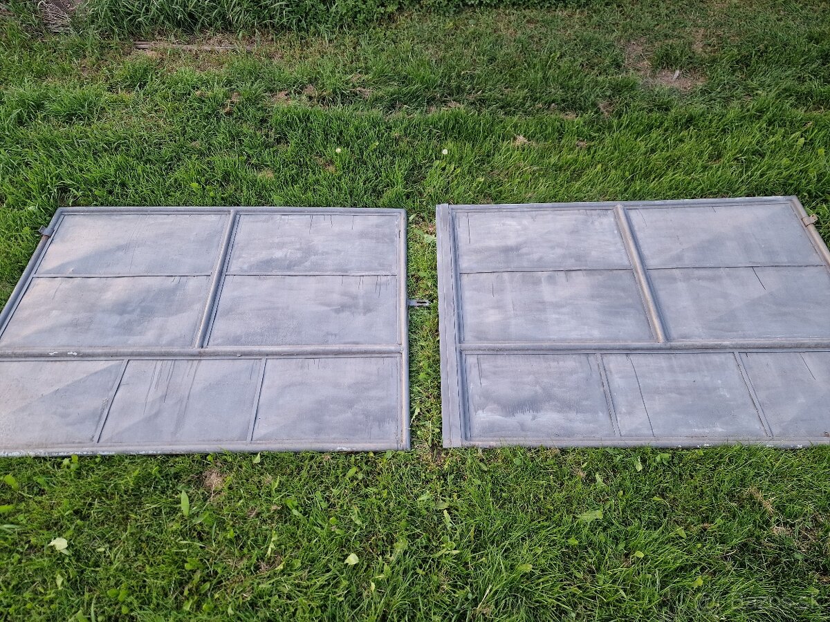 PLECHOVÁ DVOJRAMENNÁ BRÁNA - 5