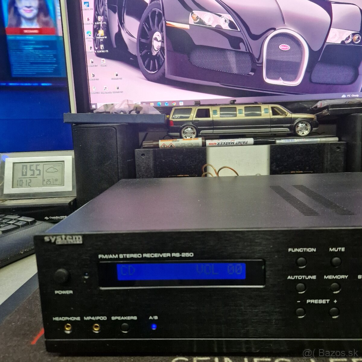 SYSTEM FIDELITY RS-250...stereo receiver.... - 5