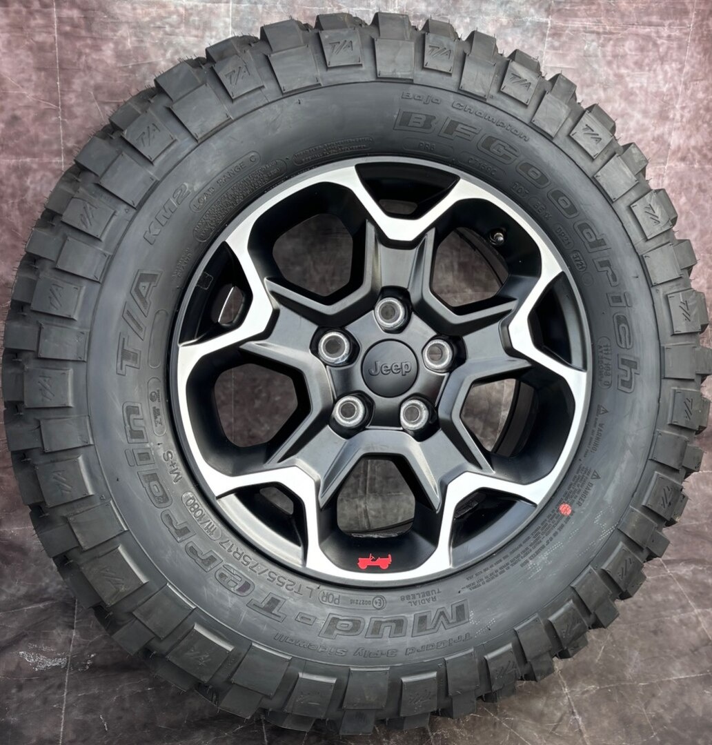 Originální alu kola Jeep 255/75/17 - 5