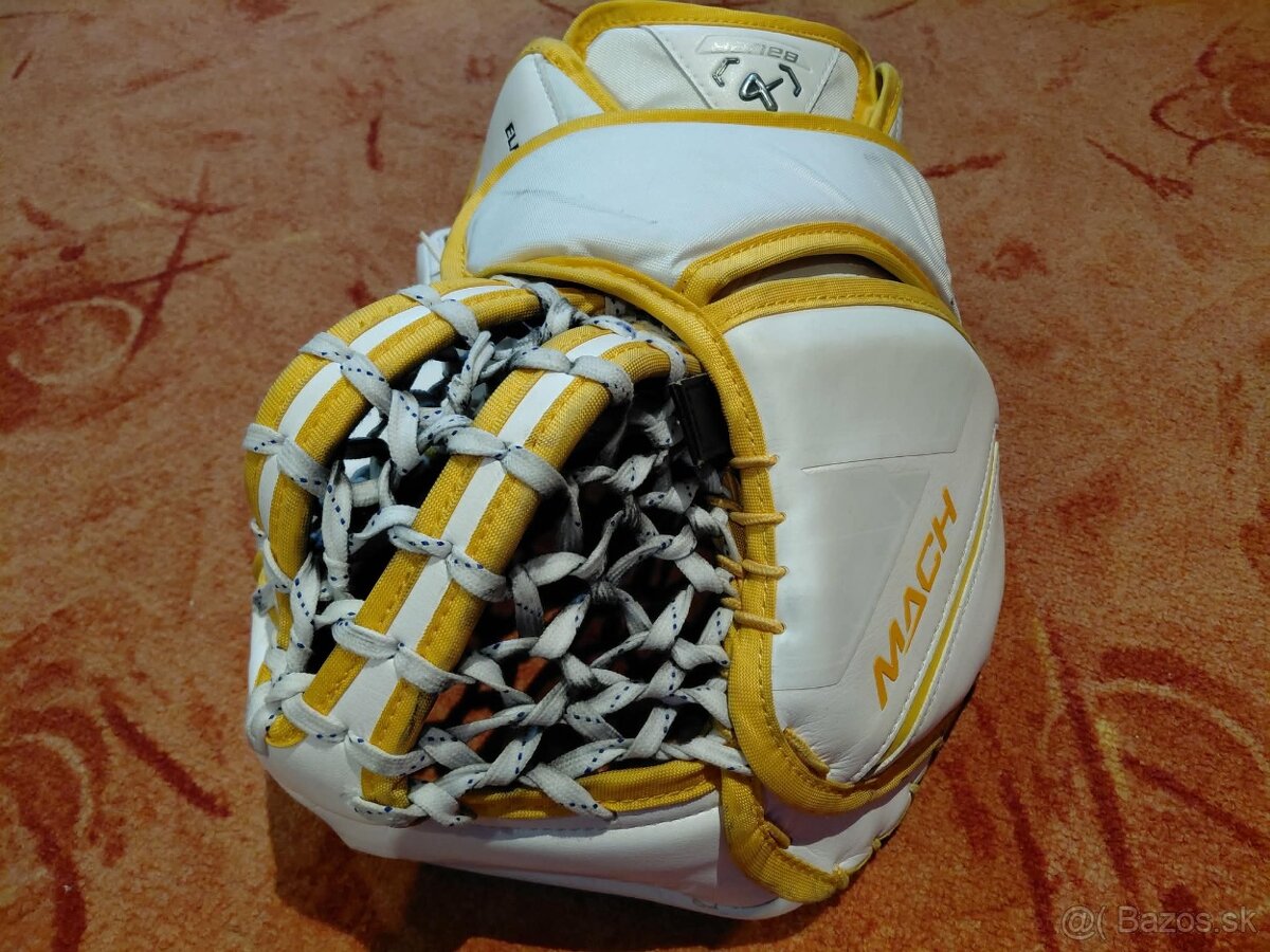 Brankárska lapačka Bauer Supreme MACH, custom, klas.g., sr. - 5