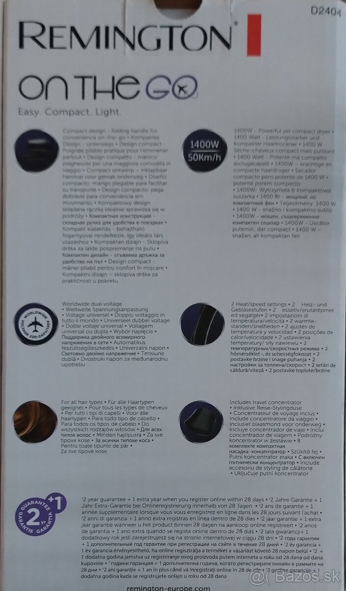 Fén Remington nový - 5