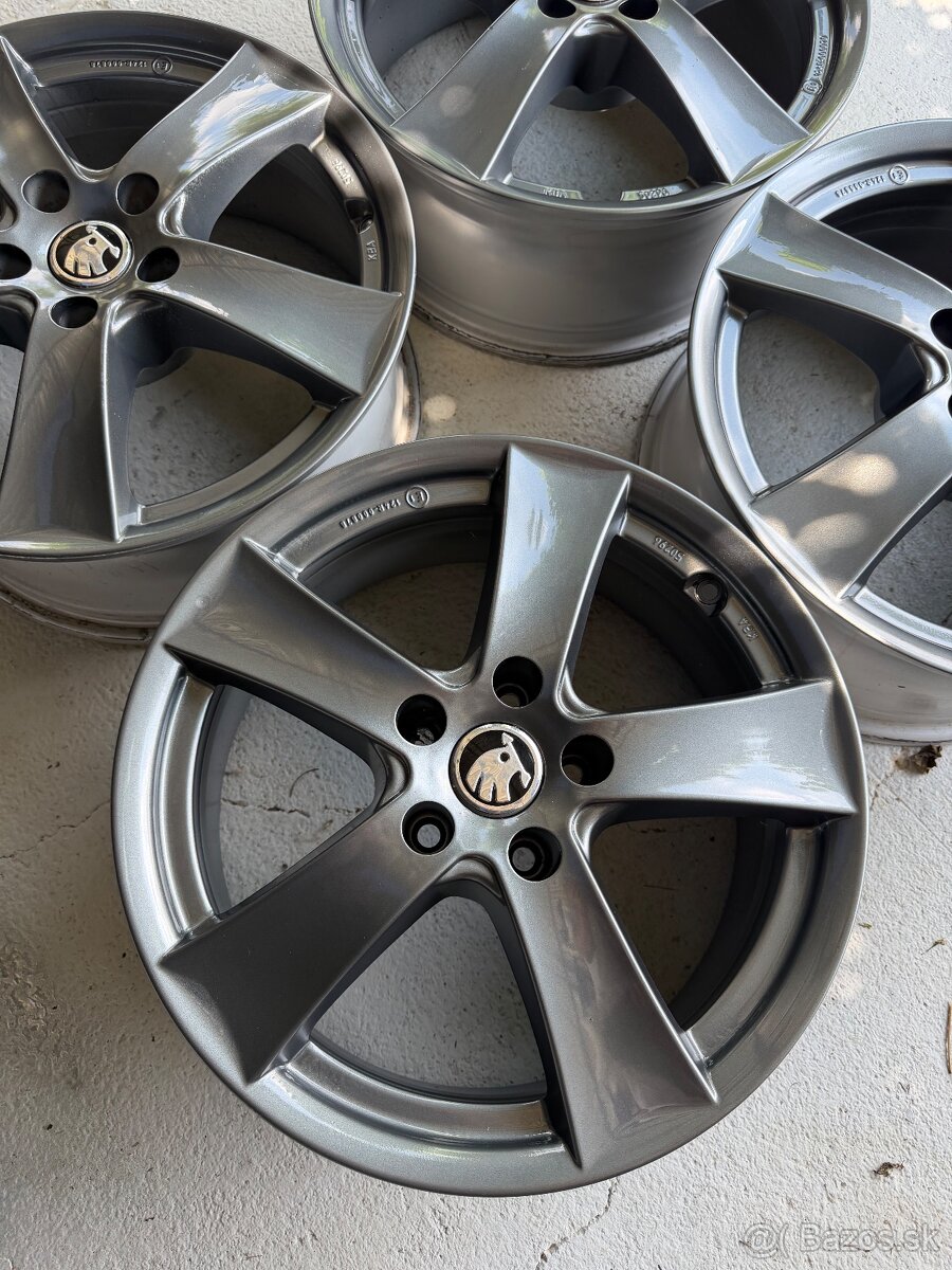 5x112r17 antracitové disky - 5