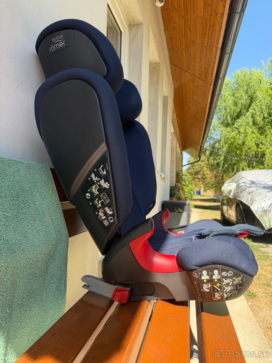 Britax Römer KIDFIX ISOFIX autosedačka, modrá - 5
