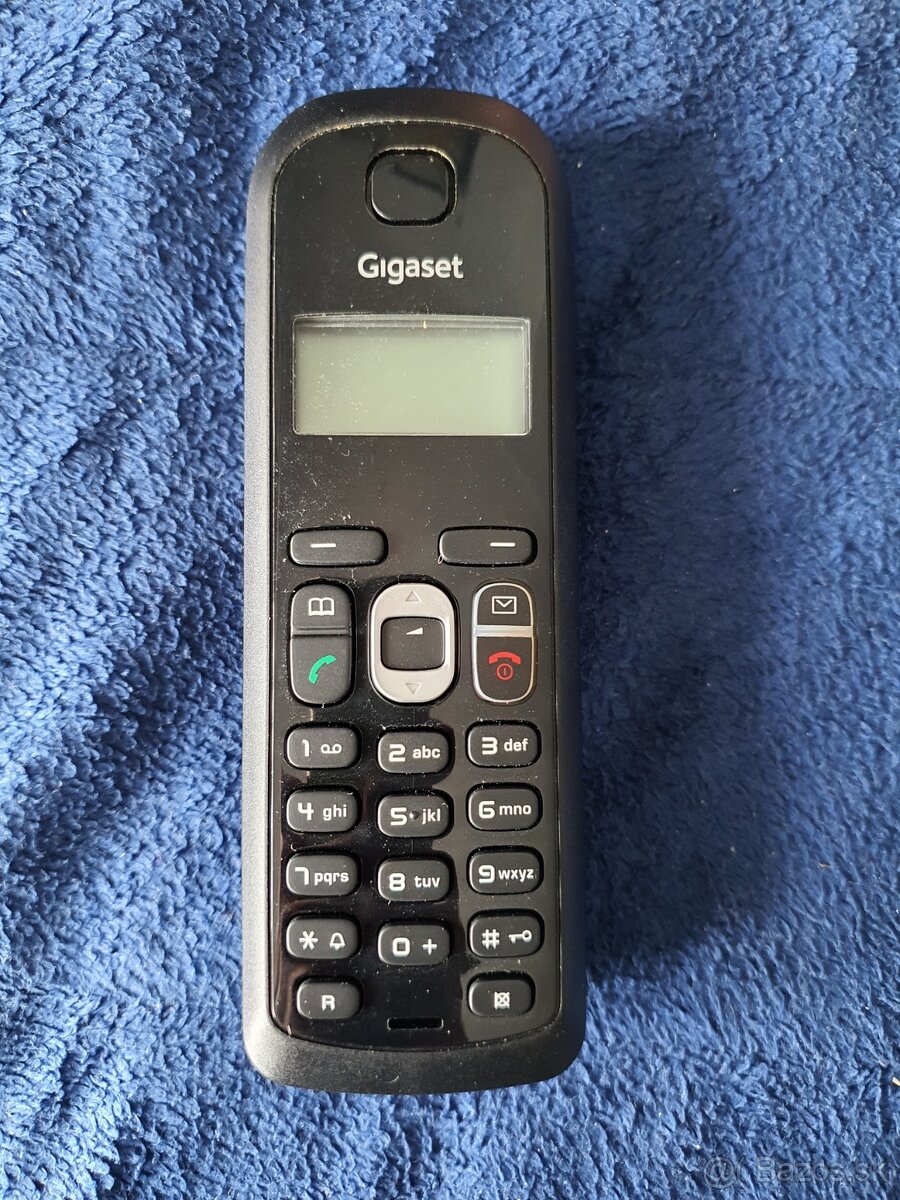 Pevná linka - prenosný, tlačítkový telefón Gigaset AS200 - 5