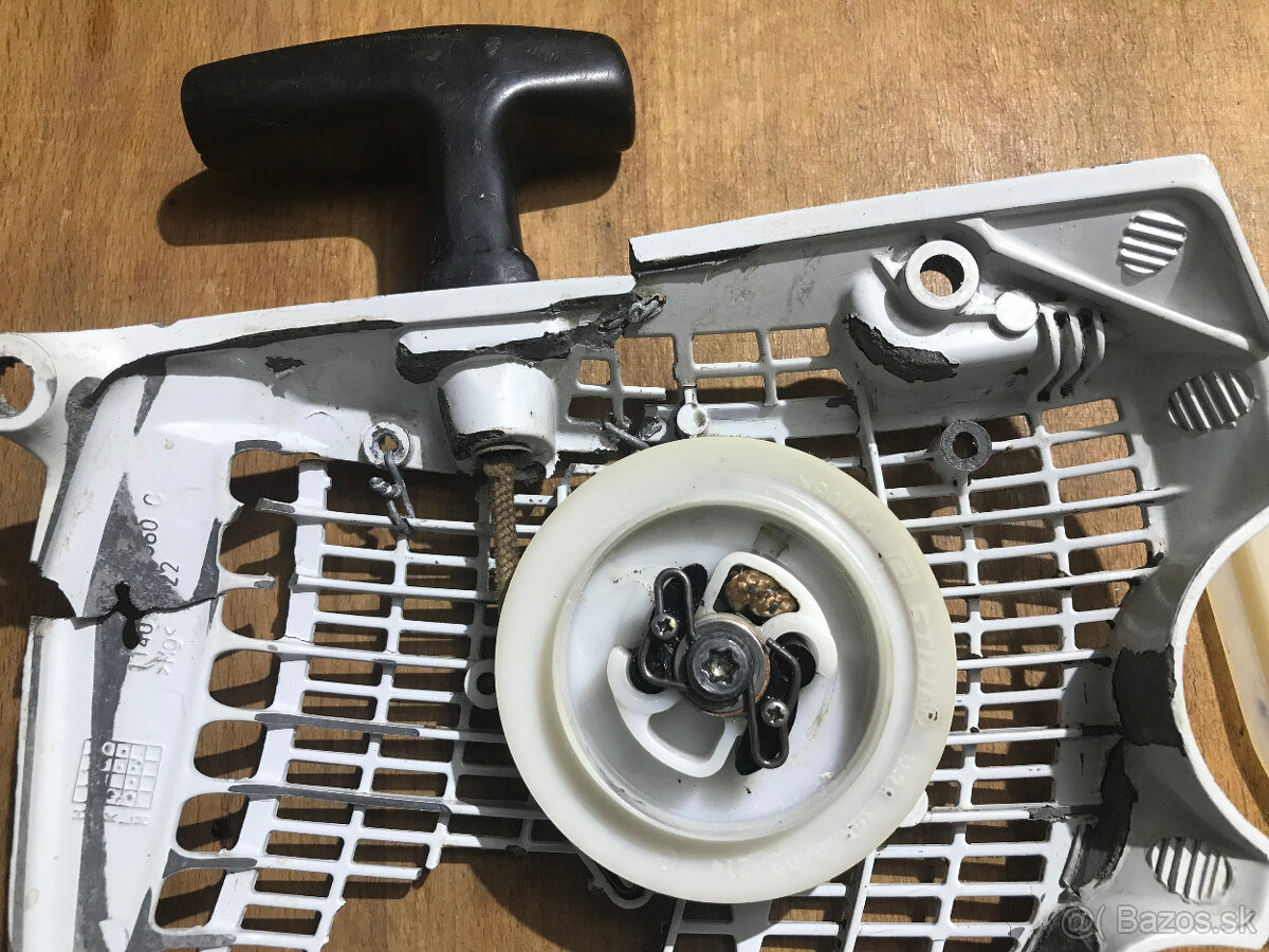 Štartovanie, elastoštart Stihl MS 362 - 5