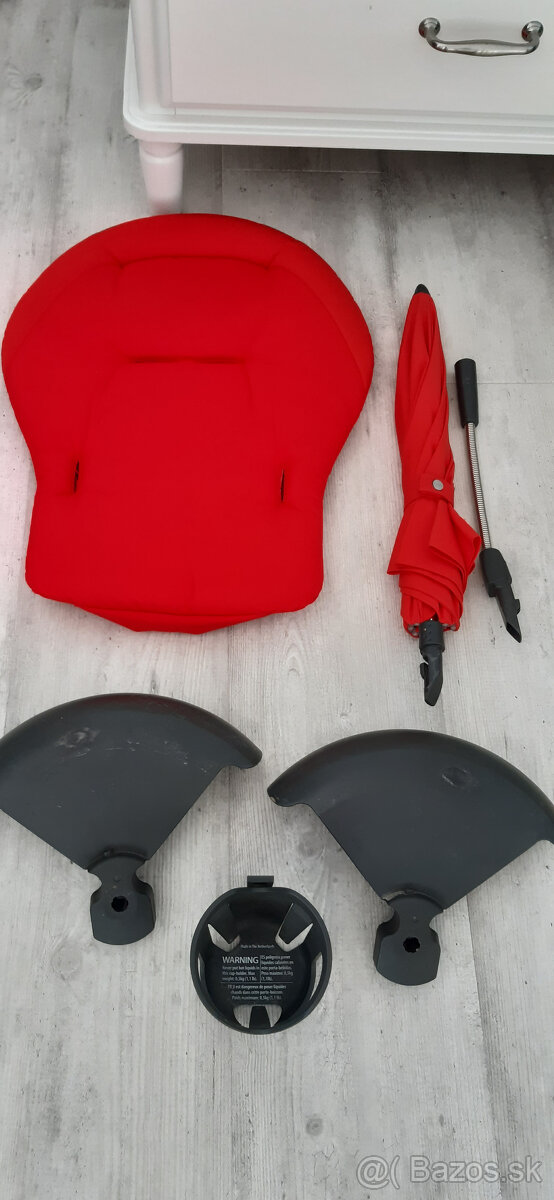 Športový kočík Stokke Crusi červený - 5