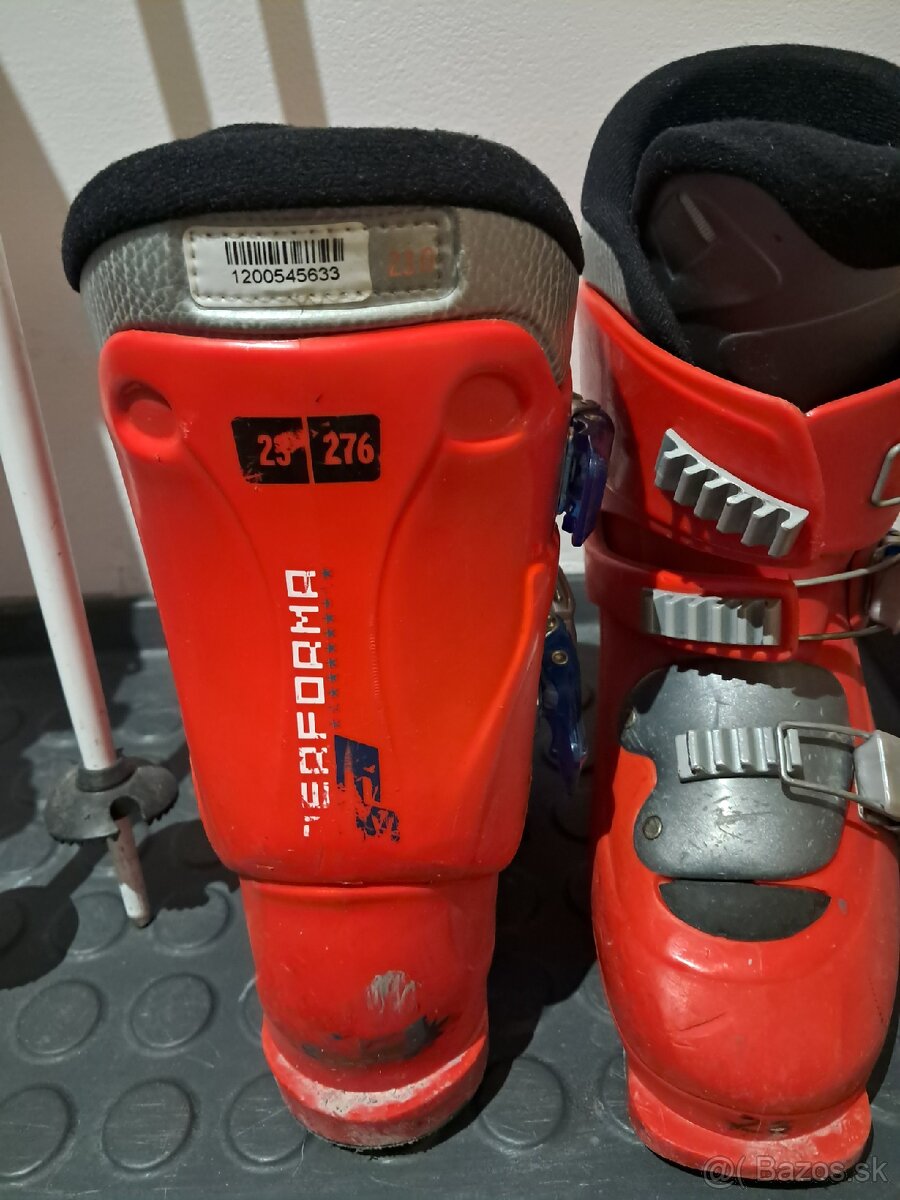 Lyže, lyžiarky + palice - 5