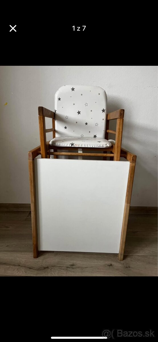 Jedálenska stolička 2v1 - 5