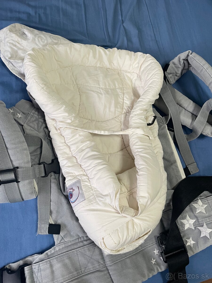 Ergobaby nosic +novorodenecka vložka - 5