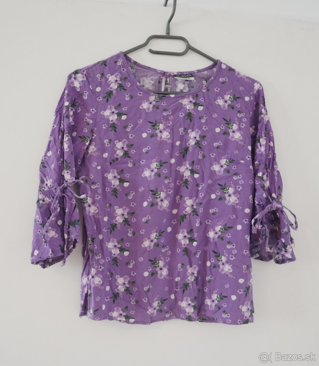 Biela volánová blúzka, 1x oblečená, iné blúzky a tričká - 5